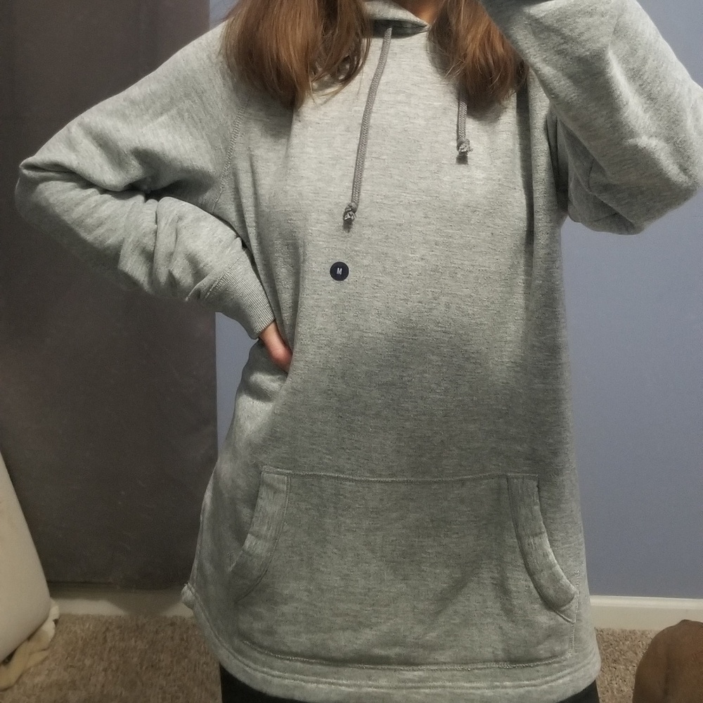 Hollister grey hoodie